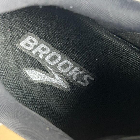 Brooks Adrenaline GTS 23 Triple Black Athletic Running Shoes Womens 7 Low Top - Picture 8 of 10